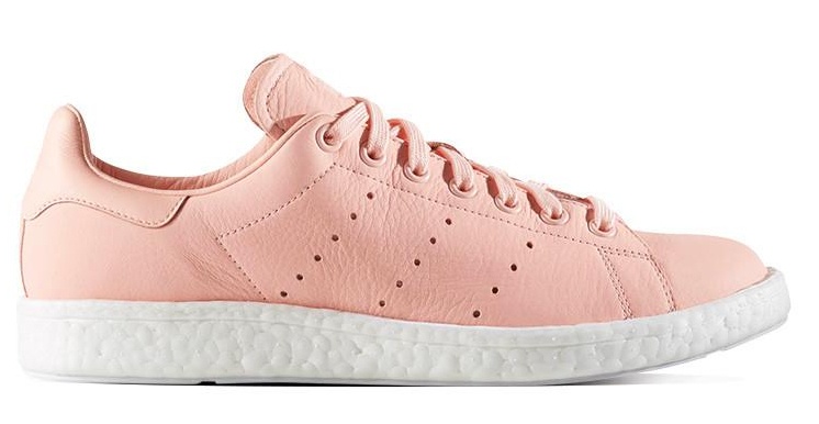 salmon pink sneakers