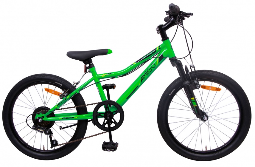 boys 20 inch green bike