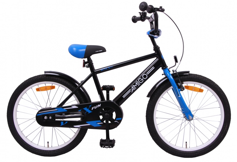 boys 20 inch bike blue