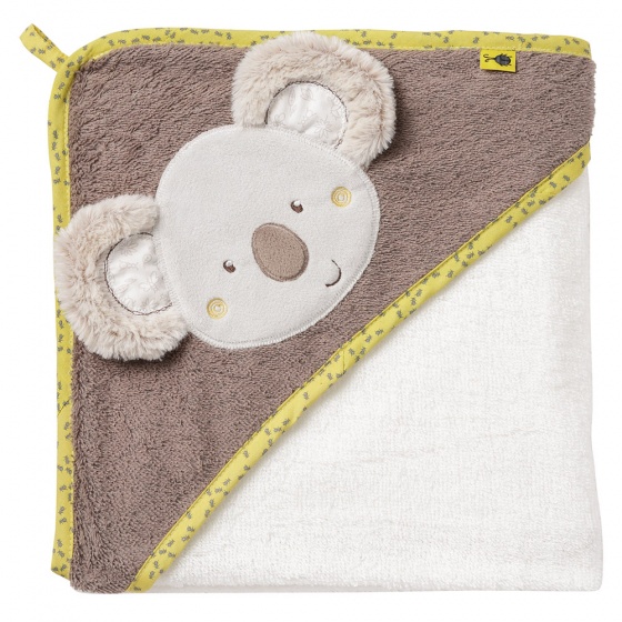 Fehn Cape De Bain Bebe Avec Capuche Koala 80 Cm Internet Bikes