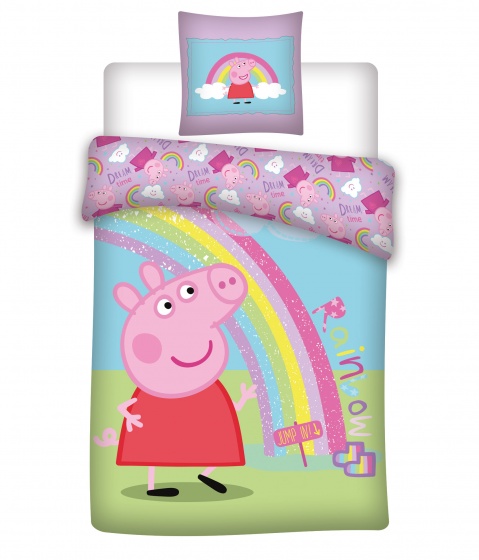 Peppa Pig Duvet Cover 140 X 200 Cm Internet Bikes