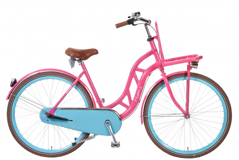 definitief Reinig de vloer eenheid Popal - Fusion 28 Inch 53 Cm Dames 3v Terugtraprem Roze | Bike Gigant